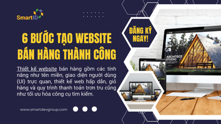 6 bước tạo website bán hàng thành công